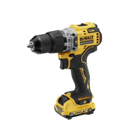 DEWALT. SCREWDRIVER UD. 12V DCD706D2 57/25Nm 2x2.0Ah