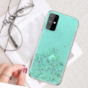 Fusion kaitseümbris Glue Glitter Silicone Apple iPhone 13 Pro Max, roheline