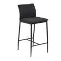 Counter chair DEMINA dark grey