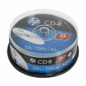 CD-R HP 25 gb. 700 MB 52x
