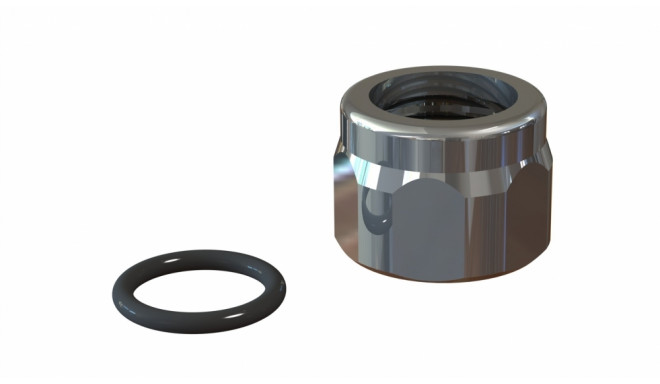 1" Revolving Nut and O-ring for mounting Marine and Base Station Antennas on G1"-11 threaded bracket