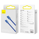 BASEUS cable Type C to Type C PD100W Power Delivery Crystal Shine CAJY000603 1,2m blue