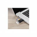 Hama USB 2.0 OTG Card Reader Basic  SD/microSD black