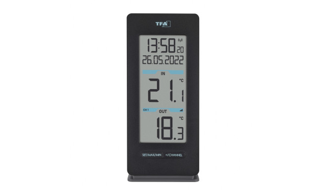 TFA 30.3072.01 BUDDY Radio Controlled Thermometer