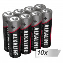 Ansmann battery Alkaline Mignon AA LR 6-red-line 10x8pcs