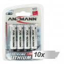 Ansmann battery Extreme Lithium Mignon AA LR 6 10x4pcs