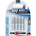 1x4 Ansmann maxE NiMH rech. bat. Micro AAA 800 mAh        5035042