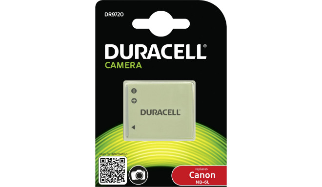 Duracell Li-Ion Battery 1000mAh for Canon NB-6L