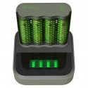 GP Battery universal charger ReCyko M4D45 4-fold LCD 4Port 4x AA NiMh 2600mAh