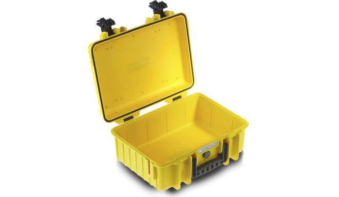 B&W Outdoor Case Type 4000 yellow   empty