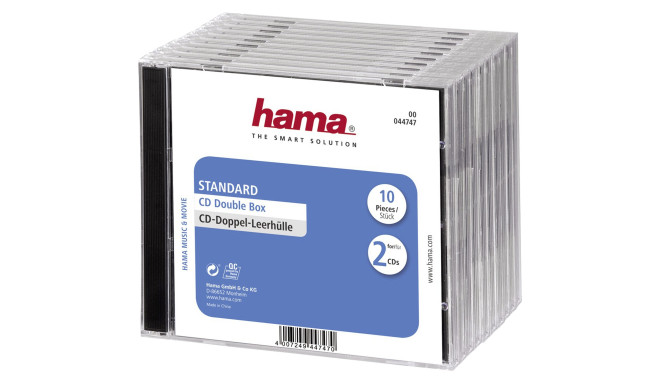Hama CD-karp kahele Jewel 10tk (44747)