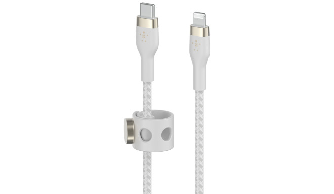 Belkin Flex Lightning/USB-C 15W 2m mfi. sert. valge CAA011bt2MWH