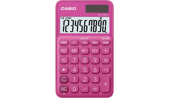 Casio kalkulaator SL-310UC-RD, punane