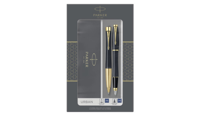Parker pen Urban Muted Black G.C. DuoSet + gift box
