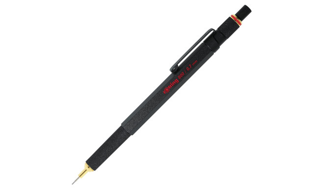 rotring 800 mehaaniline pliiats must 0,7 mm