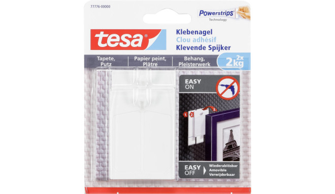 1x2 Tesa Adhesive Nail     (2kg) for Wallpaper & Plaster    77776
