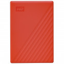 Western Digital väline kõvaketas My Passport  2TB USB 3.2 Gen 1, punane