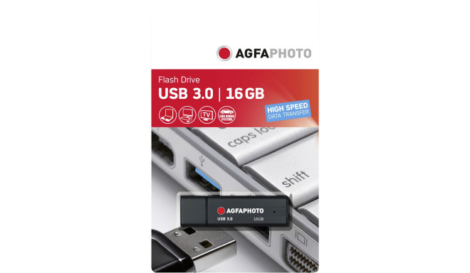 AgfaPhoto USB 3.2 Gen 1     16GB black