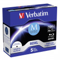 Verbatim BD-R M-Disc 100GB 4x Printable Inkjet 5tk karbis