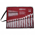 KS Tools Ring Spanner-Set angled 21-pieces 6-32mm 517.0043