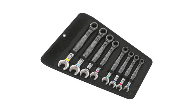 Wera 6000 Joker 8 Imperial Set 1 Ratcheting Combination Wrenches