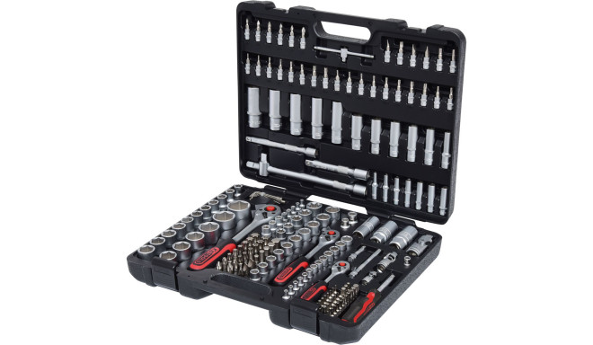 KS Tools tööriistakomplekt 0S Tools 1/4 +3/8 +1/2  Socket Wrench-Set 179tk (917.0779)