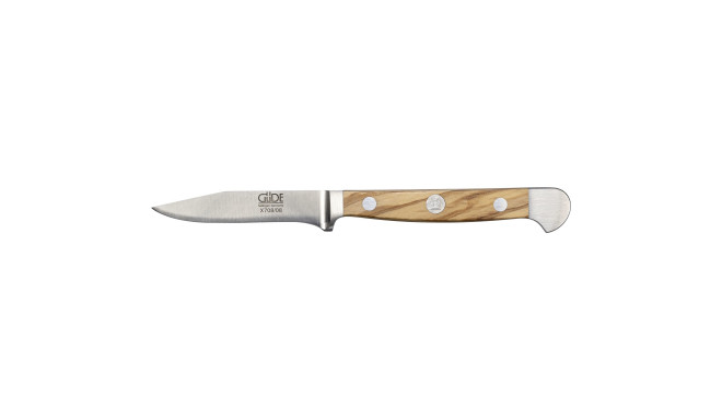 Güde Alpha vegetable knife 8 cm Olive Wood