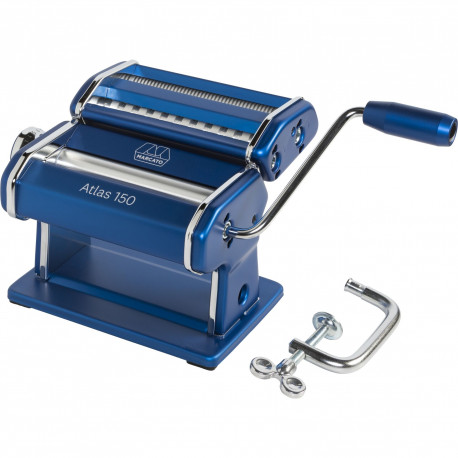 Marcato Atlas 150 Pasta Machine – Blue