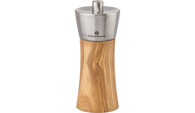 Zassenhaus pepper mill Augsburg Olive Wood, 14 cm