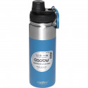 Asobu Alpine Flask Bottle Blue, 0.53 L