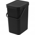 Brabantia Sort & Go Bin      12l Dark Grey