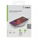 Belkin wireless charger 15W USB-C + adapter, white