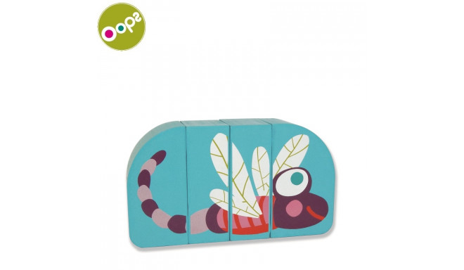 Oops Dragonfly Wooden Magnetic Puzzle for kid