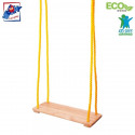 Woody 90130 Wooden Swing - natural for kids 3