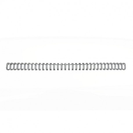 Köitespiraal traat 3:1 (34-auguga), nr9, 14,3mm, must 110 lehte, 1pk (pakis 100tk)