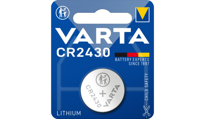 Varta battery electronic CR 2430 1pc