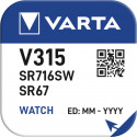 1 Varta Watch V 315