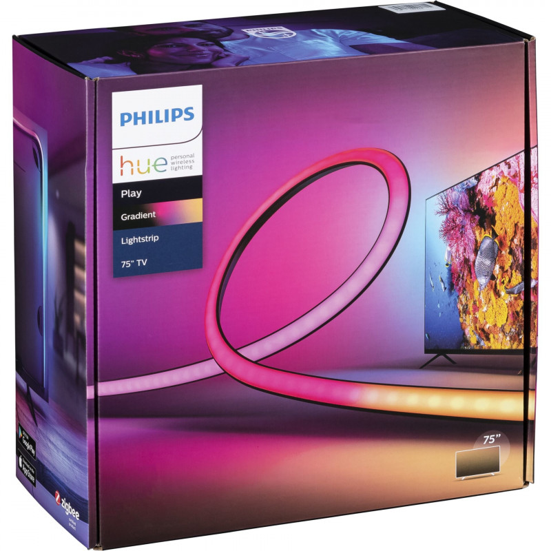 Philips Hue - Pack Lightstrip TV Hue Play Gradiant 65” + Hue Play