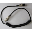 Mikrophone cable extension ca 2m, 6-pin connector