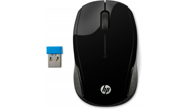 HP hiir 200 juhtmevaba, must