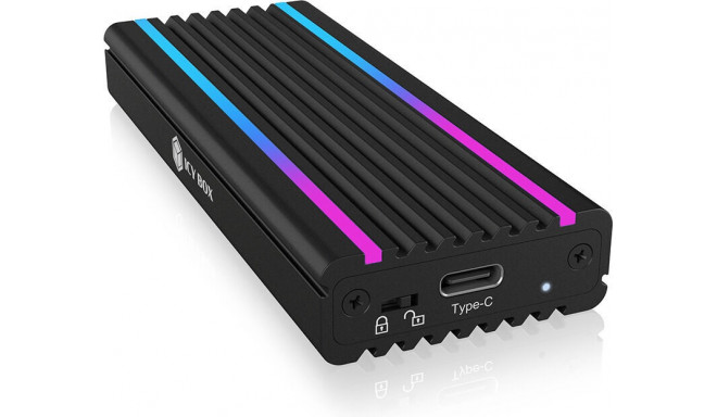 Icy Box USB-C 3.2 Gen 2 - M.2 NVMe SSD RGB (IB-1824ML-C31)