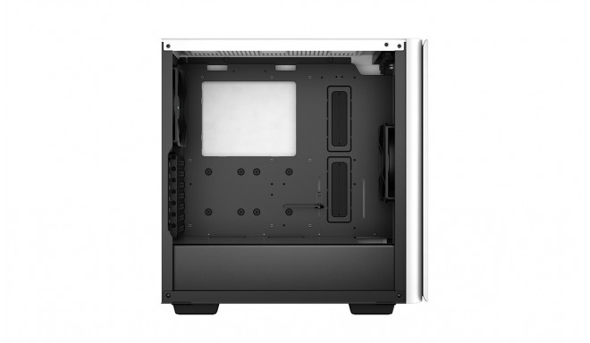 DeepCool arvutikorpus CK500 Window Mid-Tower, valge