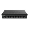 D-link Switch DGS-108GL/E Unmanaged, Desktop, 1 Gbps (RJ-45) ports quantity 8