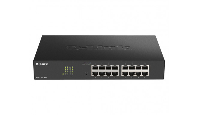 D-link Smart Managed Switch DGS-1100-16V2 Managed, Desktop, Power supply type External, Ethernet LAN