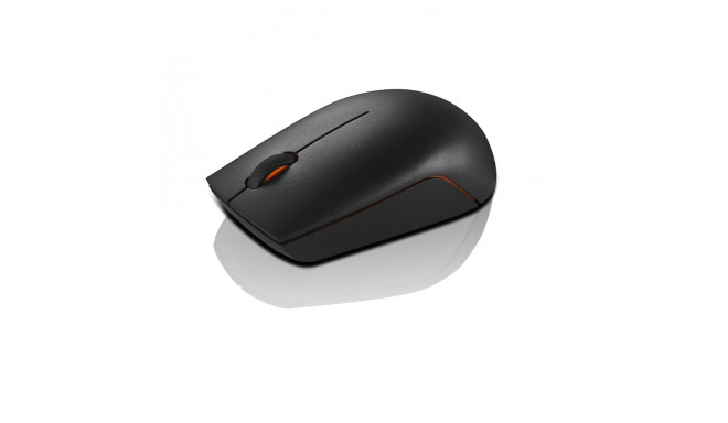 Lenovo Wireless Compact Mouse 300 Black, 2.4 GHz Wireless via Nano USB