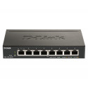 D-link 8-Port Gigabit PoE Smart Managed Switch DGS-1100-08PV2 Web managed, Desktop