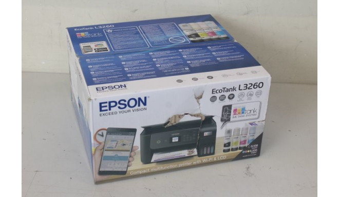 EPSON SALE OUT. EcoTank L3260, 3in1,Print, Scan, Copy Multifunctional printer EcoTank L3260 Contact 