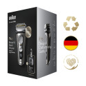 Braun Shaver 9465CC Operating time (max) 60 min, Wet&Dry, Graphite