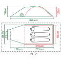 Coleman DARWIN 3 Plus telk(65-2176904)