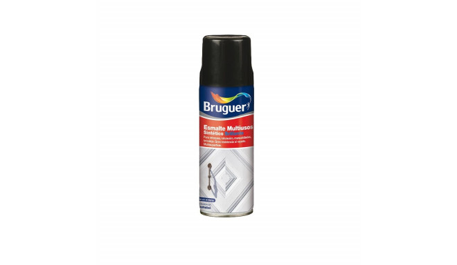 Sünteetiline emailvärv Bruguer 5197982 Spray Mitmeotstarbelised 400 ml Vahetatavad nupud ja käepidem